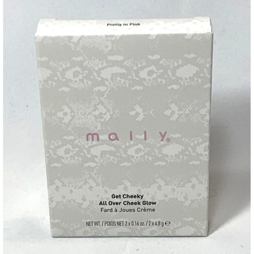 Mally Get Cheeky All Over Cheek Glow - Pretty in Pink - Full Size -New in Box